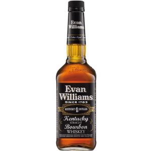 Evan Williams Black Label Kentucky Straight Bourbon Whisky Bt. Lt.1