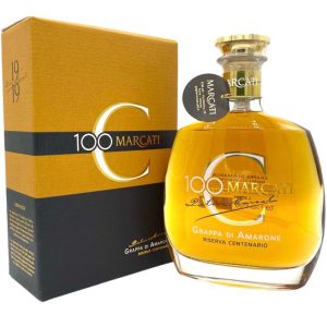 G.M. Marcati Centenario Grappa Amarone Riserva Bt. Cl.70 con Astuccio in Cartone