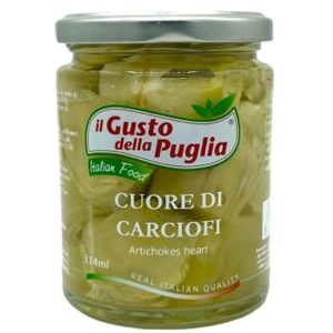 Cuore di Carciofo in Olio di Semi di Girasole Gusto di Puglia Brt. Ml.314