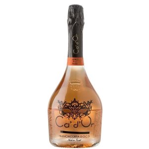 Vino Spumante Rosato Ca' D'Or Noble Rose Metodo Classico Franciacorta Linea Prestige Docg Bt. Cl.75 – NH