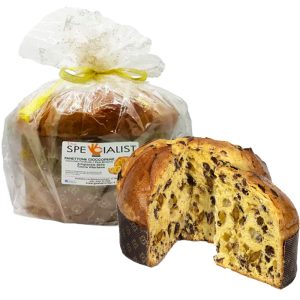 Panettone Pere Williams e Cioccolato Domori The Specialist Cellophane Z. Gr.750
