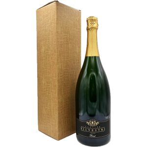 Silvestri Brut Vino Spumante Bianco Magnum Bt. lt.1,5 con Astuccio in Cartone
