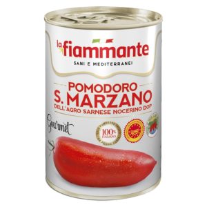 Pomodoro Pelato San Marzano dell'Agro Sarnese Nocerino Dop La Fiammante Brt. strappo Gr.400