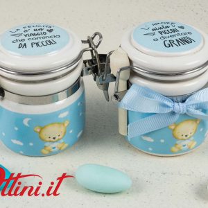 Barattolo Orsetto Azzurro