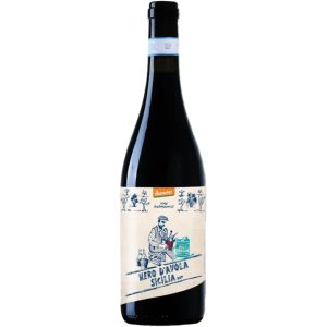 Brigata Verderame Nero d Avola Sicilia Dop Vino Rosso Biologico Biodinamico Bt. Cl.75