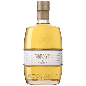 Beccaris Grappa Moscato Riserva Botticella Invecchiata Bt. Cl.70