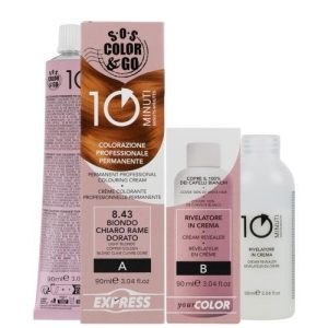 Alama prof s.o.s. color & go 10 minuti 8.43 biondo chiaro ra