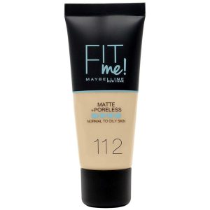 Maybelline fit me fdt matte&poreless soft beige (112)