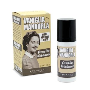 CREMA VISO RIVITALIZZANTE VANIGLIA E MANDORLA – 50 ML