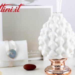 23191 Pigna Profumatore Base Dorata Claraluna