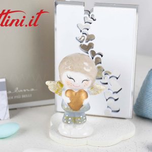 Angelo Maschio con Cuore e Supporto