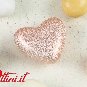 Magnete Cuoricino Oro Rosa Brillante – 24311 Claraluna