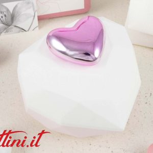 Scatolina Cuore Rosa e Bianco – 24364 Claraluna