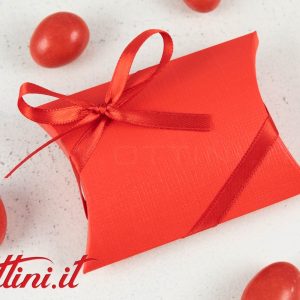 Scatolina Porta Confetti Bustina Rossa
