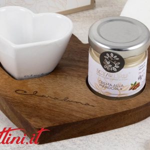 Vassoio Cuore con Crema Mandorla – 25098