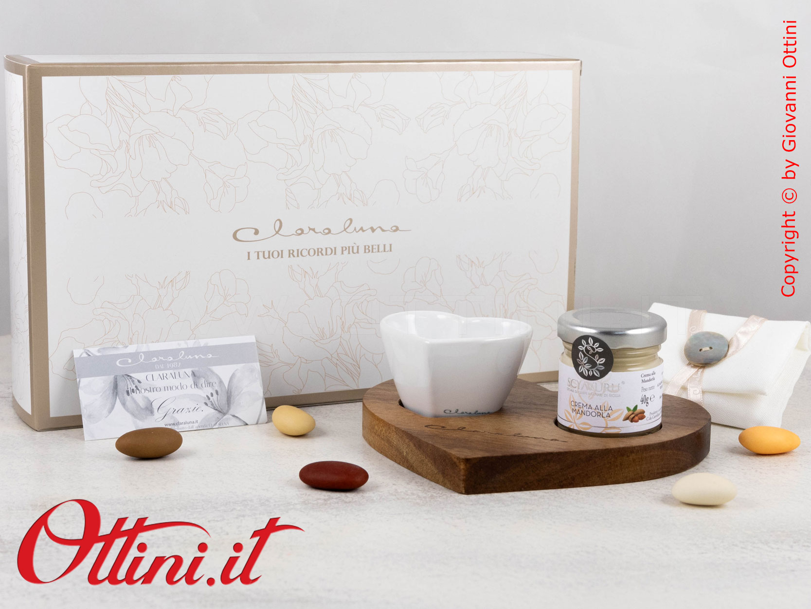 Vassoio Cuore con Crema Mandorla – 25098 - immagine 3