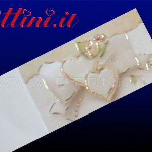 Bigliettino Country Rose Gold