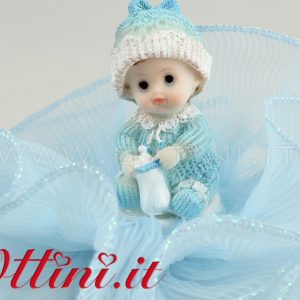 Cake Topper Centro Torta Neonato Harmony –  Mod B