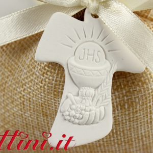 Decorazione Gessetto Croce TAO Prima Comunione