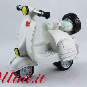 Salvadanaio Vespa Bianca
