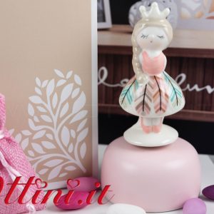 Ballerina Reginetta in Porcellana con Carillon