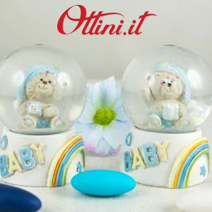 Palla Orsetto Cielo CON CONFEZIONE