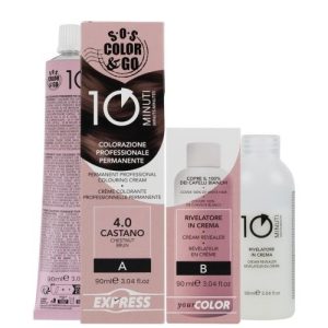Alama prof s.o.s. color & go 10 minuti 4.0 castano