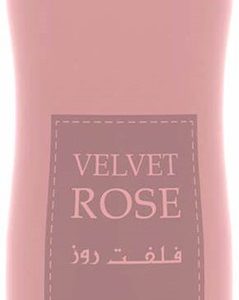 Lattafa velvet rose deodorant spray 200 ml