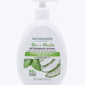 Naturaverde detergente intimo aloe e menta 300 ml