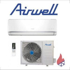 AIRWELL – CLIMATIZZATORE CONDIZIONATORE INVERTER CLASSE A++ 24000 BTU HKD GAS R32