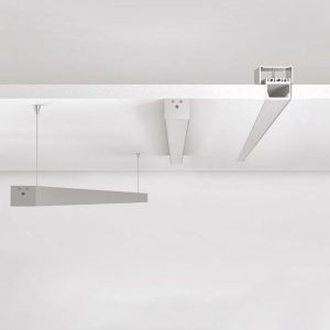 Ledco pr230 kit profilo multifunzione in alluminio 10 metri per strisce led