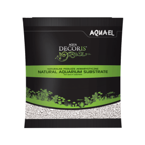 Aquael – Decoris White Gravel 2-3mm – Ghiaia decorativa bianca – 1Kg