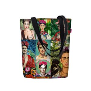 Modern Frida Borsa A Spalla In Tela Linea Sunny Bertoni