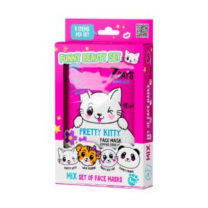 7days funny beauty cofanetto maschere viso pretty kitty