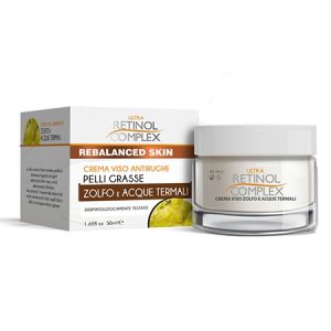 Ultra retinol complex crema viso allo zolfo e acque termali