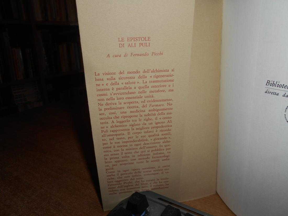 LE EPISTOLE DI ALI PULI. A cura di Fernando Picchi 1979 - immagine 5