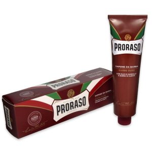 Proraso sapone da barba (barbe dure) rosso