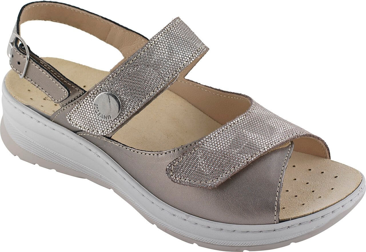 Sandali da Donna Ecosanit Blanco con plantare estraibile