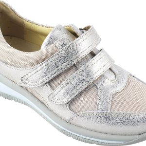 Scarpa Donna Ecosanit Martin Velcro con plantare estraibile
