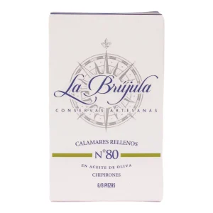 Calamaretti in Olio di Oliva N° 80 (120 gr)- La Brujula