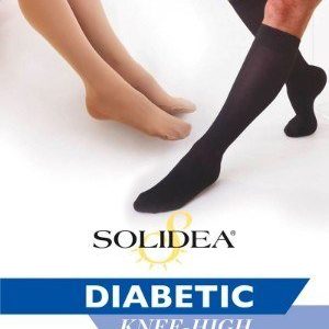 Gambaletto unisex per diabetici Solidea Diabetic Knee High