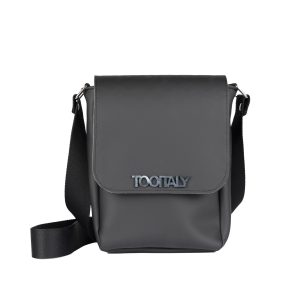 TOO italy Borsa a Tracolla Nera da Uomo