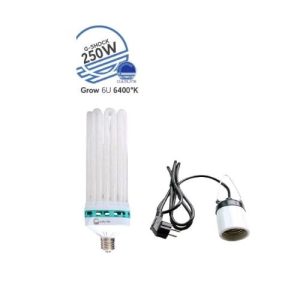 Kit Illuminazione CFL 250W GROW Cultilite G-SHOCK + Portalampada in Sospensione