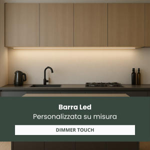 Kit luci led sottopensile personalizzabile fino a 3m – De Sanctis Light & Design