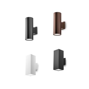 Lampada da parete biemissione E27 IP65 Amon B – Gea Led