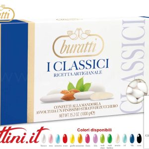 Confetti Capri Mandorla Lilla Buratti Kg 1