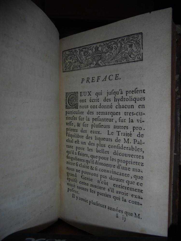 Traite du mouvement des eaux et des autres corps fluides. M. MARIOTTE 1700 - immagine 5