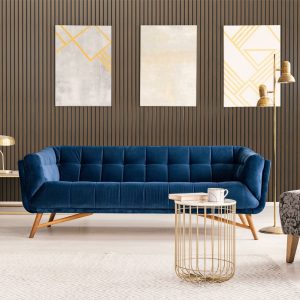 Boiserie Listellare fonoassorbente in polimero – de Sanctis Light & Design