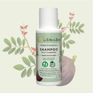 Le Erbe di Janas Mini Shampoo Capelli Secchi Fico e Lentischio BIO