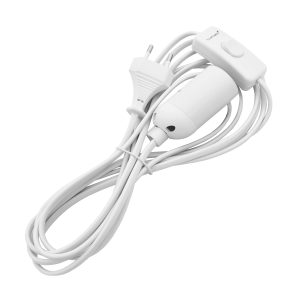 Ortoled Portalampada E27 a Sospensione con Cavo 3,5mt e Interruttore